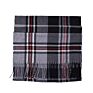 Designer Women Large Oversized Pashmina Buffalo Plaid Scarf Faux Cashmere Warm Scarf with Tassel