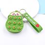 Dinosaur Shaped Cute Mini Stress Reliever Silicone Pop Fidget Zipper Coin Purse