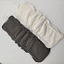 Double Gusset Elastic Bamboo Cloth Nappy Insert Reusable Long Diaper Insert