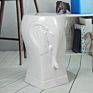 Elephant or Owl Animal Shaped Ceramic Flower Stand/Shoe Changing/Dressing Drum Stool Living Room/Bedroom/Entrance Modern Stooln