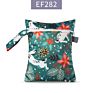 Elinfant Eco-Friendly Portable Waterproof Snack Bag Reusable Baby Diaper Bag 18 X 25Cm