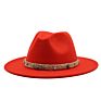 Fedora Hats for Women Cowboy Hat Felt Western Ladies Stageholidsy Party Wide Brim Jazz Cap Sombreros Para Mujeres Gorra