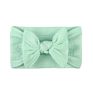 Fit All Baby Hair Accessories Large Bow Soft Elastic Various Color Baby Headbands Nylon Headband Baby Hairbands for Girls