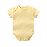 for Selling Multi-Color Short Sleeve 100% Cotton Baby Clothes Romper