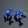 French Men's Shirt Metal Brass Enamel Cufflinks Animal Butterflies Turtle Fish Dog Penguin Lobster Cuff Links