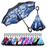 Innovated C Handle Reserve Double Layer Umbrella Double Ribs Umbrella
