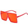 Jheyewear Plastic Big Square Oversized Colorful Women Men Sun Glasses Shades Sunglasses