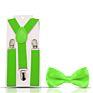 Kids Suspenders with Bowtie Children Bow Tie Set Boys Braces Girls Adjustable Suspenders Baby Wedding Ties Accessories