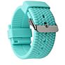 Ladies Red Color Tire Grain anti Skid Quick Release Rubber Silicone Watch Straps