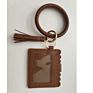 Hot Sale Amazon Leather Key Ring Keychain Wallet Wristlet Bracelet