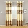 Living Room Ready Made American Style Luxury Hotel Jacquard Valance Curtain Design Home Curtain for Windows