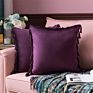 Luxury Boho Throw Pillow Covers 18 X 18 Tassel Macrame Cushion Cover Handmade Home Decor