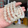 Luxury Feng Shui Rose Quartz Jade Stone Bead Bracelets Simple Men's Natural Gems Stone Healing Crystal Bracelet