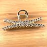 Luxury Pearl Hairpin Woman Rhinestone Hair Claw Women Pearl Hair Claw Clips Hair Accessories