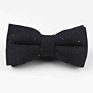 Mens Cotton Wool Formal Clothing Bow Ties Man Wedding Geometric Dot Neck Bowties Bowknot Gravatas Dark Color Bowtie Butterfly