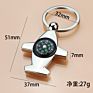 Metal Airplane Shape Key Chain Birthday Christmas Gifts for Keychain Sets