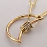 zircon pendant necklace