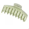 Mio Large Korean Hairgrips Frosted Banana Hair Clips Plastic Claw Clips Nonslip Hair Clamp Hair Claw Clips Women Matte