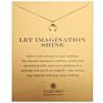 Most Popular Lucky Wishes Card Gold Plated Elephant/Dragonfly Pendant Jewelry Pendant Collarbone Chain Necklaces