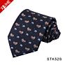 Natural Silk Printed Tie Necktie Mens 100% Silk Print Neck Tie with Box