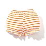 Newborn Infant Baby Girls Clothes Ruffle Ribbed Knitted Plain White Baby Girl Bloomers