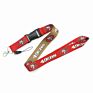 Plain Sublimation Nylon Polyester Lanyards with Nfl Team Logo