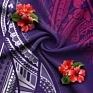 Polynesian Samoan Tribal Design Digital Printing 100% Polyester Fabric