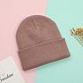 Premium Plain Toddle Acrylic Knitted Hats Baby Beanie Kids Warm Cap