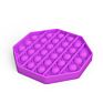 Rainbow Tie-Dye Silicone Sensory Autism Push Toys Game Last Fidget Toy