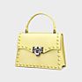Rivet Jelly Purse Bags Women Sling Bags Designer Pvc Handbags Famous Brands Bags