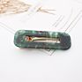 Sales Colors Acrylic Hair Clips with Small Moq Rectangular Hollowed-Out Acetate Hair Clips for Women