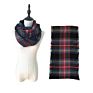 Sell Acrylic Woven Infinity for Basic Multi Color Plaids Loop Scarf