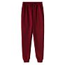 Sr-Xc010 Arrivals Men's Solid Color Joggers Fleece Sweat Pants Available