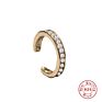 Star Ear Cuff Non Pierced Micro Pave Cz Zircon Small Sized Girl Clip Earring for Women 925 Sterling Silver Jewelry