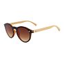 Sun Glasses Bambu Plastic Frame Bamboo Temple Sunglasses