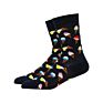 Thin Funny Food Socks Crew Socks Pure Cotton Donuts Men's Socks In