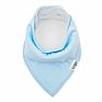 Unisex 8-Pack Gift Set 100% Organic Cotton Plain Color Triangle Absorbent Baby Bandana Drool Teething Bibs