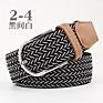 Unisex Multiple Option Stretch Belt Braided Elastic Stretch Fabric Belt Casual Weave Canvas Woven Belt