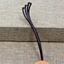 Vintage Retro Chinese Black Wooden Sandalwood Carved Long Horn Fork Pen Hairpin Wood Chopsticks Hair Sticks Pins Picks for Women