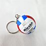 Volleyball Keychain Sport Key Chain Car Bag Ball Volleyball Key Ring Holder Volleyball Gifts for Players Keyring Rubber Keychain