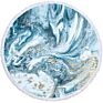 Wholeslae Designer Embossed Oversized Large Sublimated Printed round Beach Towels with Logo Print