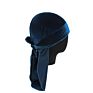 Women Men Plain Polyester Du Rags Turban Bigger and Thicker Plain Solid Velvet Durag Durags for Men