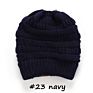 Women Style Design Acrylic Multifunction Messy Bun Ponytail Beanie Hat with Hole