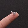 1 Pcs Piercing Earrings for Women Jewelry Broncos Heart Moon Star Stud Earrings Initial Ear Cartilage Earrings
