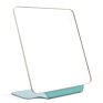 360 Degree Rotatable Metal Table Makeup Mirror Frame Desktop Vanity Mirror Make up Mirror 4 Inch Silver Rose Gold Round