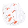 6 Layers Printed Bib and Muslin Baby Burp Cloths Burping Towel
