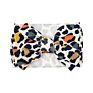 7" Kids Big Bow Soft Elastic Waffle Headband - Solid Color Top Knot Headwear for Baby Girl Accessories