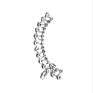 Aaa22 Rhinestone Women Earrings Ear Cuff Jewelry Gifts Wrap Earrings Butterfly Flowers Diamond Ear Clips
