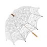 Ameliebridal Victorian Party Gifts Birthday Shower Handmade Wedding Decoration Bride Lace Umbrella Battenburg Lace Parasol