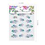 Arrivals Korea Nail Art Embossed Adhesive Non-Toxic Decorative Flower 3D Nail Sticker